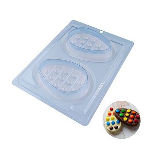 Forma de Acetato Especial Ovo Tablete Pop It P - Ref.10305 - 1 unidade - BWB - Rizzo