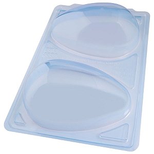 Forma de Acetato Especial Ovo Liso Casca Fina 750g - Ref.3689 - 1 unidade - BWB - Rizzo