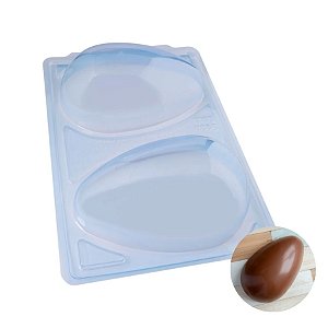 Forma de Acetato Especial Semiprofissional Ovo Liso Casca Fina 750g - Ref.3689 - 1 unidade - BWB - Rizzo