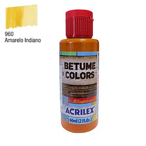 Betume Colors - Amarelo Indiano - 60ml - 1 unidade - Acrilex - Rizzo