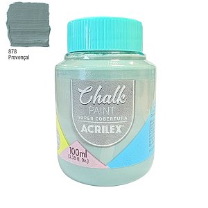 Tinta Chalk Paint 100ml - Provençal - 1 unidade - Acrilex - Rizzo