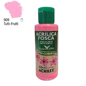 Tinta Acrílica Fosca 60ml - Tutti-Fruti - 1 unidade - Acrilex - Rizzo