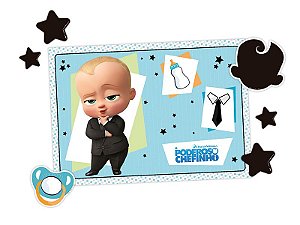 Kit Decorativo Festa o Poderoso Chefinho - 6 Itens - Regina - Rizzo Festas