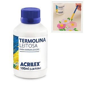 Termolina Leitosa para Manualidades 100ml - 1 unidade - Acrilex - Rizzo