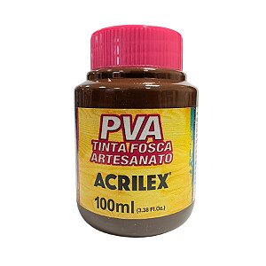 Tinta Fosca Artesanato PVA 100ml - Rústico - 1 unidade - Acrilex - Rizzo