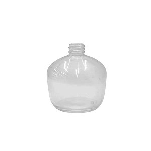 Frasco Para Perfumaria De Vidro Retrô - Transparente - Rosca 28/410 - 350ml - 1 unidade - Rizzo
