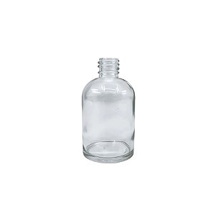 Frasco Para Perfumaria De Vidro Tarot - Transparente - Rosca 18/415 - 60ml - 1 unidade - Rizzo