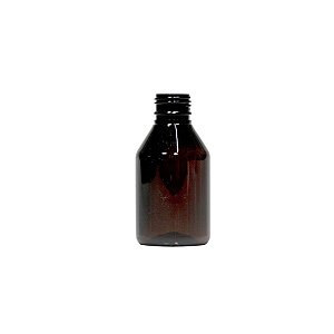 Frasco Para Perfumaria De Plástico PET Âmbar - Rosca 28/410 - 100ml - 1 unidade - Rizzo