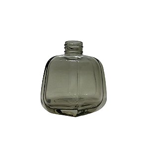 Frasco Para Perfumaria de Vidro Bari - Fumê - 200ml - Rosca 28/410 - 1 unidade - Rizzo