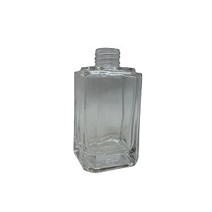 Frasco Para Perfumaria de Vidro Paris Square - 200ml - Rosca 28/410 - 1 unidade - Rizzo