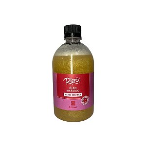 Base Neutra Óleo Bifásico Com Glitter Dourado - 500ml - 1 unidade - Rizzo