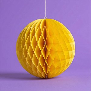 Enfeite Decorativo De Halloween - Globo Pop - Amarelo - 15cm - 2 unidades - Rizzo