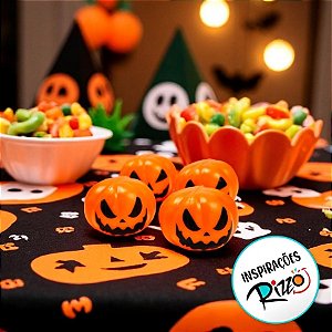 Kit Decorativo De Halloween - Abóboras - 2,5x3,5cm - 1 unidade - Rizzo