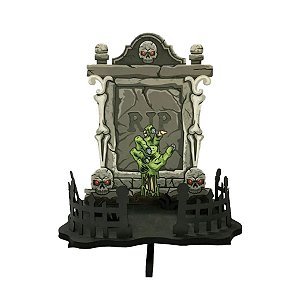 Bandeja Halloween Horripilante - 30,5x26cm - 1 unidade - Rizzo