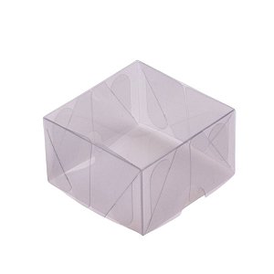 Caixa Transparente De Acetato Quadrada Nº2 - 8x8x4cm - 10 unidades - Rizzo