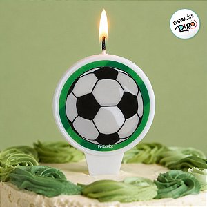 Vela Plana - Futebol - 6,5x8,5cm - 1 unidade - Rizzo