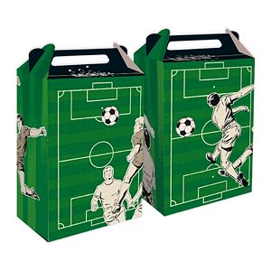 Caixa Surpresa - Futebol - 13x9x5cm - 8 unidades - Rizzo