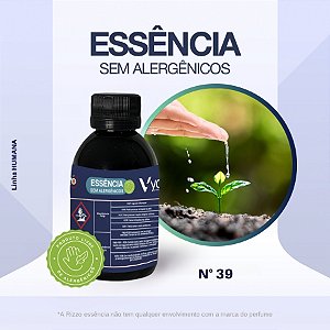 Essência Good Life Concentrada para Perfumaria e Animais N°39 - 100g - Allergen Free - 1 unidade - Vya - Rizzo