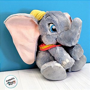 Pelúcia Dumbo Big Feet - 30cm - 1 unidade - Disney Original - Rizzo