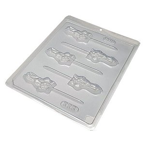 Forma de Acetato Pirulito Coelho Dentão - Ref.222 - 1 unidade - BWB - Rizzo