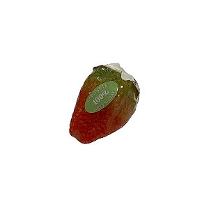 Sabonete Artesanal com Cheiro e Formato de Morango Grande - 5cm - 1 unidade - Rizzo