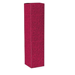 Caixa Decorada Para Bebidas - Marsala - 8x8x33cm - 10 unidades - Cromus - Rizzo
