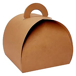 Caixa Bem Casado Kraft - 6,5x6,5x5,5cm - 12 unidades - Assk - Rizzo