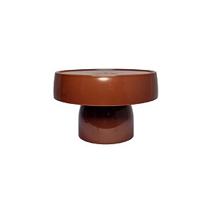 Boleira Cogumelo Grande - Mocha Mousse - 18,5x12,5cm - 1 unidade - Rizzo