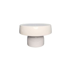 Boleira Cogumelo Grande - Branco - 18,5x12,5cm - 1 unidade - Rizzo