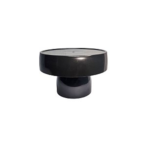 Boleira Cogumelo Grande - Preto - 18,5x12,5cm - 1 unidade - Rizzo