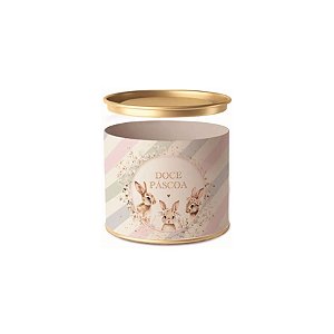 Lata Para Doces Rígida - Doce Páscoa - 1 unidade - Cromus - Rizzo