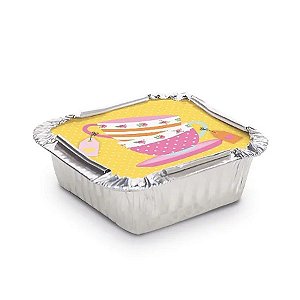 Mini Marmitinha P - Chá das Meninas - 5,5x5,5x3cm - 12 unidades - Rizzo