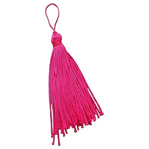Tassel Decorativo Artesanal - Rosa - 13cm - 12 unidades - Artlille - Rizzo