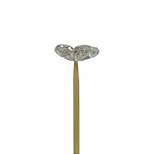 Palito Para Aromatizador - Flor De Cristal Brilhante - 25cm - 1 unidade - Rizzo