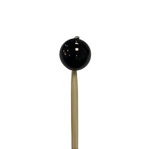 Palito Para Aromatizador - Bola Preta Envernizada - 25cm - 1 unidade - Rizzo
