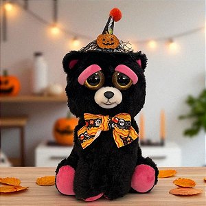 Pelucia de Halloween - Feisty Pets Gato Cranky Cathy - Movimento Manual - 30cm - 1 unidade - Rizzo