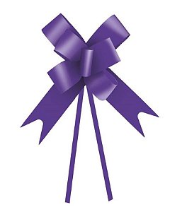 Laço Fácil Roxo - 10 unidades - Cromus - Rizzo