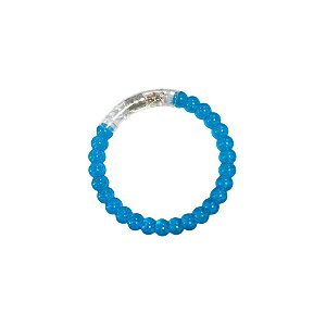 Pulseira Neon com LED - Azul Claro - 1 unidade - Rizzo
