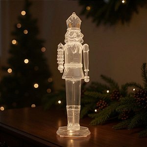 Soldado de Chumbo De Acrílico Com LED cor Quente - 30cm - 1 unidade - Cromus - Rizzo