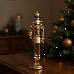 Soldado de Chumbo de Acrílico Dourado - 30cm - 1 unidade - Cromus - Rizzo