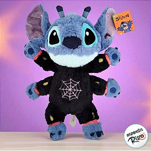 Pelúcia Stitch Halloween - Aranha - 30cm - 1 unidade - Disney Original - Rizzo
