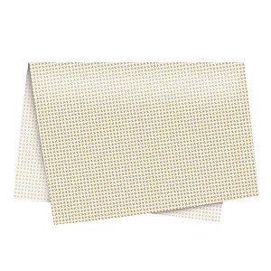 Papel de Seda - 49x69cm - Charm Ouro - 50 unidades - Cromus - Rizzo