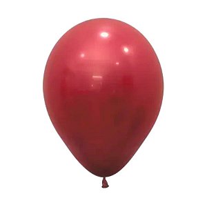 Balão Profissional Premium Uniq - Vermelho Jaspe - 1 unidade - São Roque - Rizzo