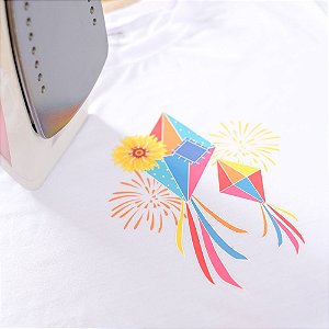 Transfer para Camiseta - Balão Festa Junina - 1 unidade - Cromus - Rizzo