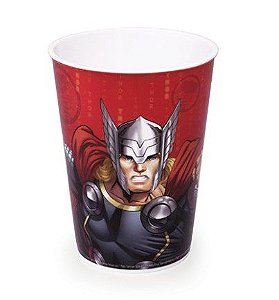 Copo de Plástico Thor Avengers 320ml - 1 unidade - Plasútil - Rizzo Festas