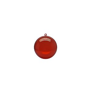 Bola de Acrílico Vermelho - 6,5cm - 10 unidades - Rizzo