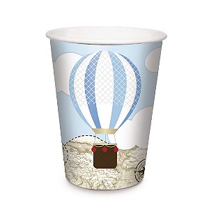 Copo de Papel Festa Aventureiro 240ml - 8 unidades - Cromus - Rizzo Festas