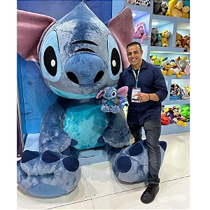 Pelúcia Stitch Big Feet 2 Metros - Lilo & Stitch - 1 unidade - Disney Original - Rizzo