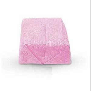 Papel Crepom Para Bem Casado Rosa Claro - 15x15cm - 40 unidades - Rizzo