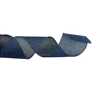 Fita Aramada Decorativa de Natal - Azul Vazado - 6,3cmx9,14m - 1 unidade - Cromus - Rizzo
